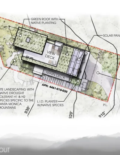 A plan showing the location of a new development.